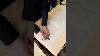 Разработка РЧЛ полочки из подкладочного материала