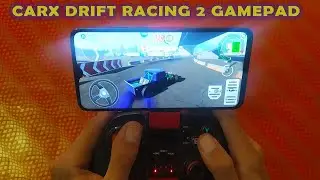 test play carx drift racing 2 with lehuai gamepad controller for android