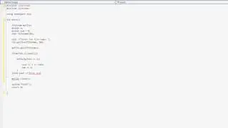 Microsoft Visual Studio C++ Tutorial 17 ( ifstream), HD
