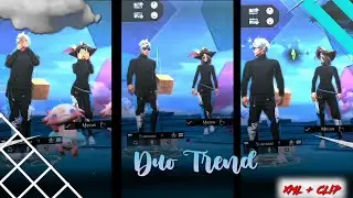 Lean On🐬✨ | FF DUO TREND | XML + CLIP ❤✨ | NEW TREND 💫💯💖! - | FF EDIT 