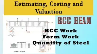 RCC BEAM | Estimating, Costing and Valuation