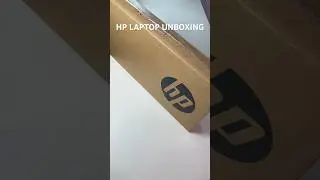 HP LAPTOP UNBOXING #hp #unboxing
