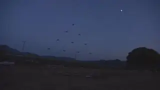 Outdoor Swarming Flight (실외 군집 비행)