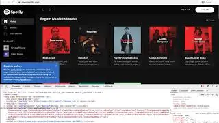 React js  Clone Spotify Web App || Part 6
