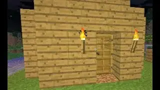 My First Time playing on a SMP + Building a House