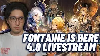 GENSHIN IMPACT 4.0 LIVESTREAM REACTION + RECAP