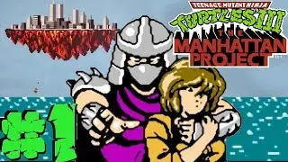 Teenage Mutant Ninja Turtles на Денди (Dendy) Черепашки Ниндзя 3 серия 1