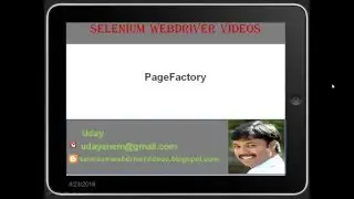 [Selenium WebDriver Videos]: What is Page Factory, how we use it with Selenium
