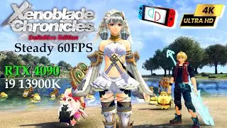 Xenoblade Chronicles: Definitive Edition 4K ( 4 X IR ) Steady 60FPS | Yuzu | RTX 4090 + i9 13900K