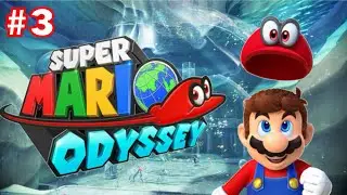 Super Mario Odyssey - Gameplay Walkthrough Part 3 - Lake Kingdom! (Nintendo Switch)