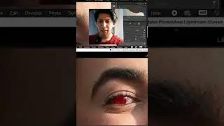 How to brighten eyes Lightroom 2022 #shorts