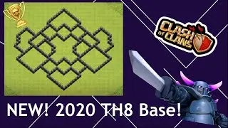 NEW TH8 Hybrid Base! | 2020 Coc Base
