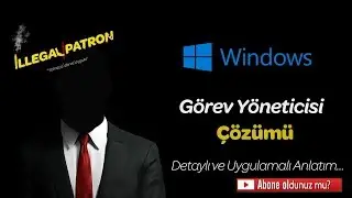 Görev yöneticisi yöneticiniz tarafından devre dışı bırakıldı (%100Çözüm)