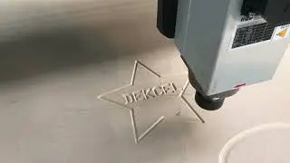 4'x4' MDF Wood Board CNC Engraving Router Machine