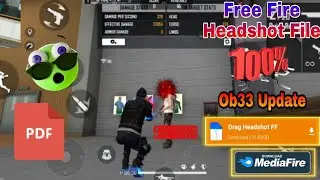 100% FreeFire Auto Headshot Config File❣️Ob33 Headshot File🔥FF MAX Headshot File🔰FF On Recoil Config