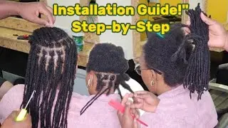 "Dreadlock Mastery: Installing Natural Dreads on Your Gorgeous Natural Hair!"