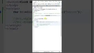 Disappear Vs Disable the button in HTML using JavaScript | Tech Tutorial | Praveen Kumar