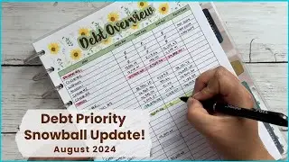 Are we under $100k?! Debt Priority Snowball Update 4! August 2024 #debtfreejourney #debtconfession