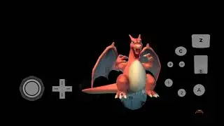 Brawl Hacks - Giant Growing Charizard vs. Falco and Zelda