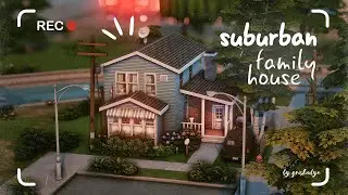 Пригородный семейный дом 🏠 | Строительство | The Sims 4 | No CC