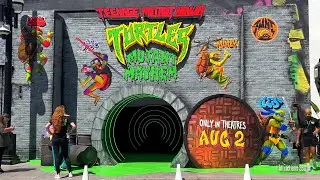 Teenage Mutant Ninja Turtles: Mutant Mayhem Walkthrough Attraction 2023