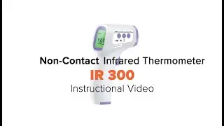 MedSource Labs Non-Contact Thermometer, IR 300