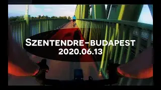 Szentendre - Budapest bringás AKCIÓFILM!