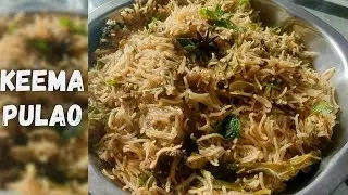 How to prepare Keema Pulao in Pressure Cooker|| Keema Pulao|| Mutton Keema Pulao Recipe