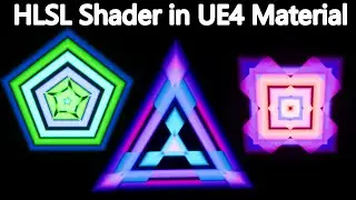 HLSL Shader in UE4 Material Custom Node | Download Project Files