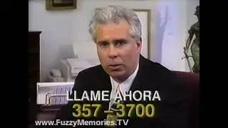 Abogado Peter Francis Geraci ad (1994, USA, Spanish)