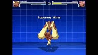 Mugen Vore Battle - Lopunny vs Lopunny