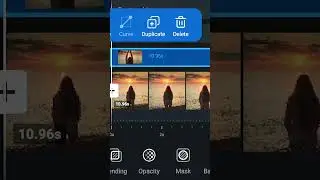 Learn how to add linear transition on VN video editing app 