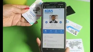 Tap and Share NFC Business Card  | Android Devices | RIBS vCard