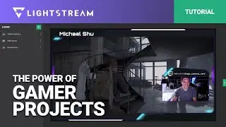 How to Start Streaming On Twitch with Gamer Projects in Lightstream Studio