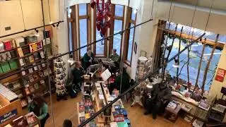 Christmas Shopping at Bellingham Farmers Market and Bookstores.