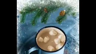 Доброе утро ❄ какао ❄ зима ❄