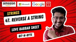 47. Reverse a String | Recursive approach 🔥 | Love Babbar 450 DSA | Leetcode | Very Easy Problem