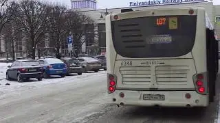 Автобус Санкт-Петербурга 8-111: Volgabus-6271.05 б.6348 по №107 (03.02.18)