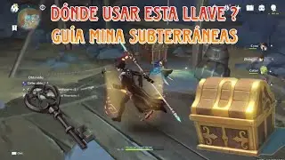 La llave del minero ¿Dónde usarla? guía y ubicación | cofre valioso | Genshin Impact