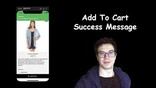 #24 - Add To Cart Success Message | React Native open-source eCommerce App