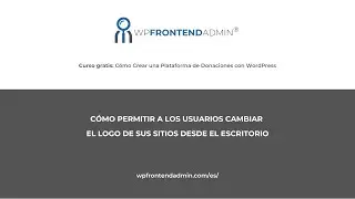14- Cambiar el Logo del Sitio desde el Frontend en WordPress