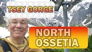 North Ossetia mountains. Tsey Gorge. Russia. 2022. Full HD