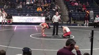 Drew West (Northern Illinois) won by fall over Lucas Bernal (SIUE) (Fall 1:23
