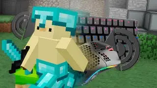 Keyboard + Mouse Sounds ASMR | Hycraft Bedwars [1080p - 60fps] #1