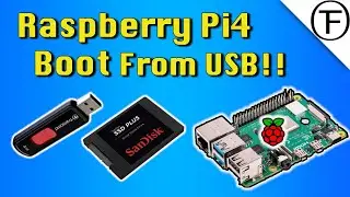 How To Boot From USB DRIVE on Raspberry Pi 4!  Works with SSD,USB Drive