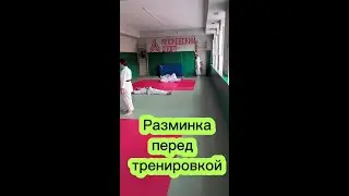 Разминка перед тренировкой. У каждого своя. #разминка #айкидо #кенсинкан