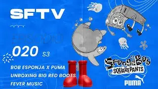 Episodio 020 - ¡Llegó la coleccion de Bob Esponja x PUMA! 🧽 UNBOXING Big RED BOOTS 🔥🔴