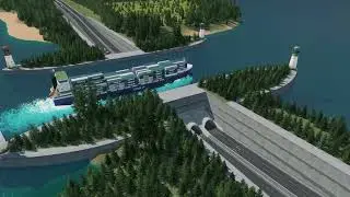 Cities Skylines: Aquaduct Veluwemeer, Netherland