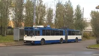Троллейбус, маршрут №46 ТролЗа-62052.02 б.1126 (20.10.2020) Санкт-Петербург