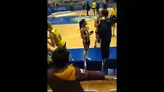 นุศราเป็นคนน่ารัก (บรรยากาศหลังการแข่งขัน Fenerbahce. Vs Seramiksan)